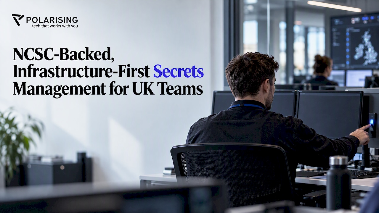 Infrastructure First Secrets Management for UK Teams Backed by NCSC