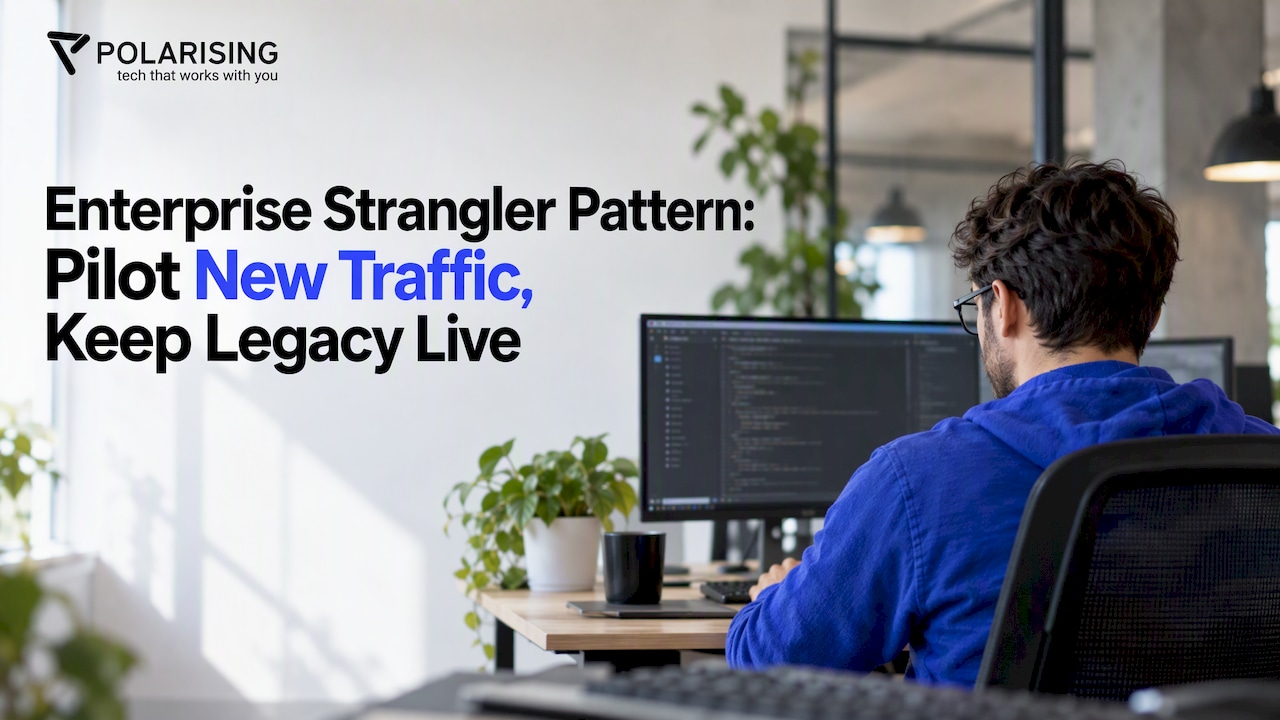 Enterprise Strangler Pattern: Pilot New Traffic, Keep Legacy Live